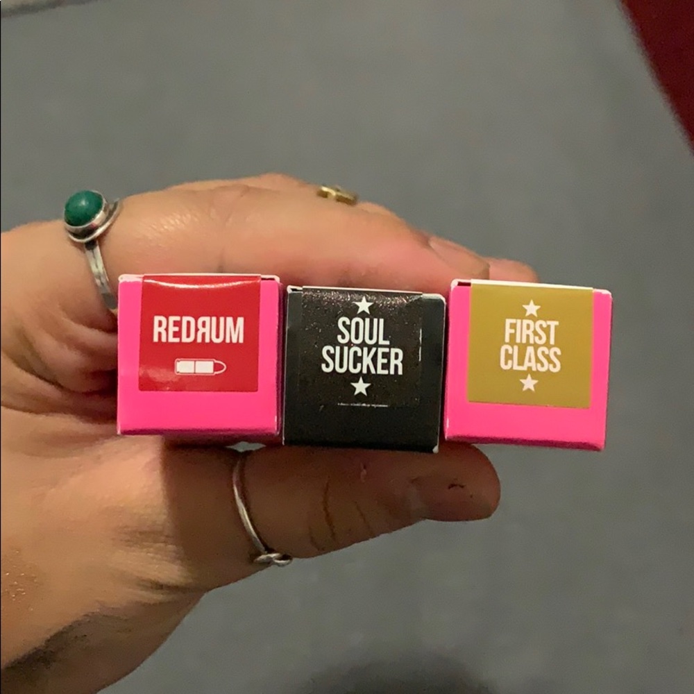 Jeffree Star lippies